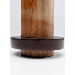 Outlet Kerzenständer Wood Zylinder 15Cm Kerzenständer & Laternen