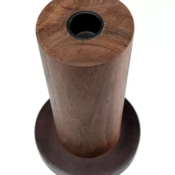 Sale Kerzenständer Wood Zylinder 25Cm Kerzenständer & Laternen