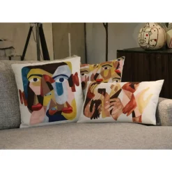 Hot Kissen Artistic Faces 45X45Cm Kissen