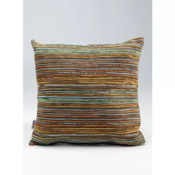 Sale Kissen Colourful Stripes Braun 40X40Cm Kissen