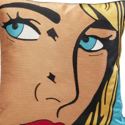 Online Kissen Comic Lady 50X50Cm Kissen