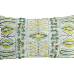 Kissen Desna Patchwork Grun 60X35Cm Kissen