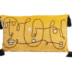 Best Kissen Face Art 60X35Cm Kissen