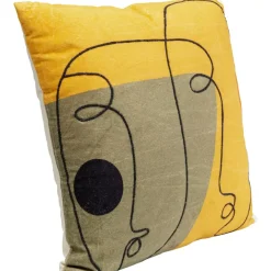 Hot Kissen Face Art 50X50Cm Kissen