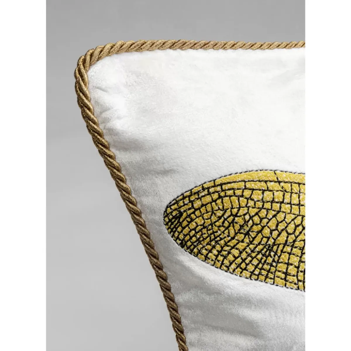Discount Kissen Glitter Dragonfly Weis 40X40Cm Kissen