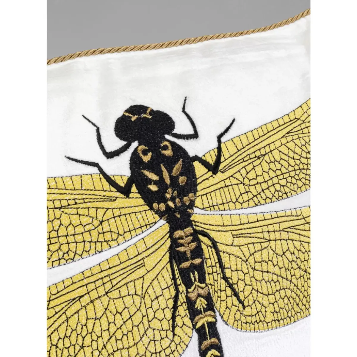 Discount Kissen Glitter Dragonfly Weis 40X40Cm Kissen