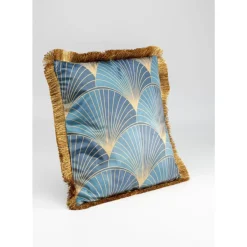 Outlet Kissen Leaves Fringe 45X45Cm Kissen