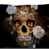 Hot Kissenbezug 40X65 Skull Memento Mori Deko & Geschenkartikel