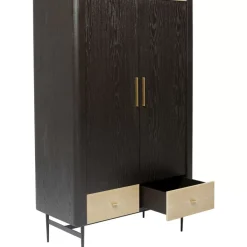 Hot Kleiderschrank Milano 180X110 Regale