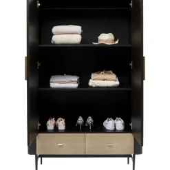Hot Kleiderschrank Milano 180X110 Regale