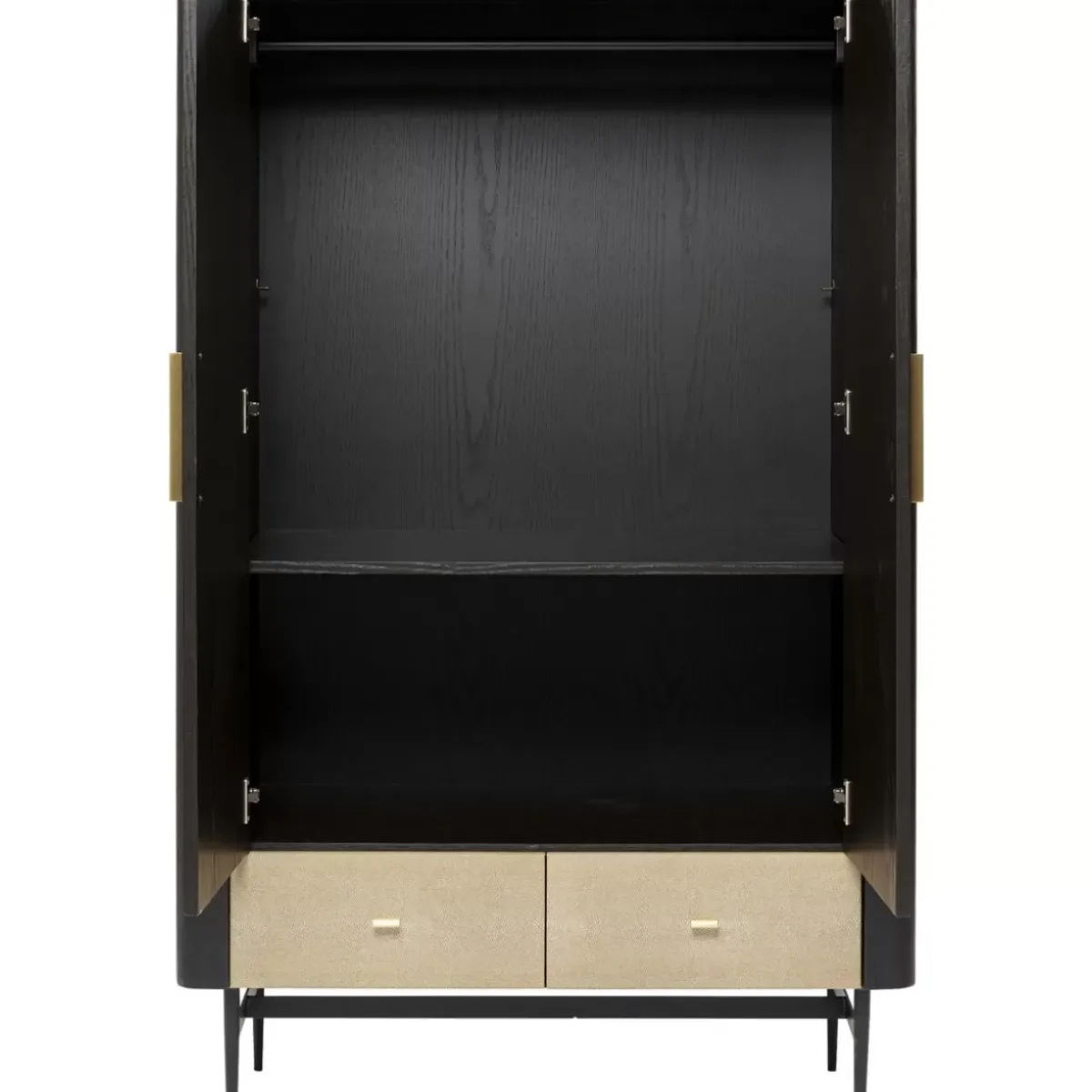 Hot Kleiderschrank Milano 180X110 Regale