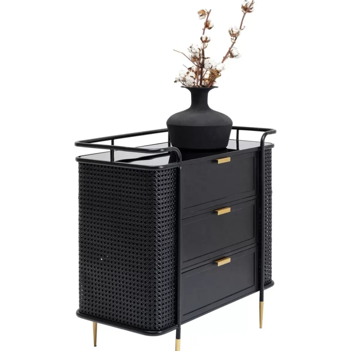 New Kommode Fence 80X80Cm Kommoden & Sideboards