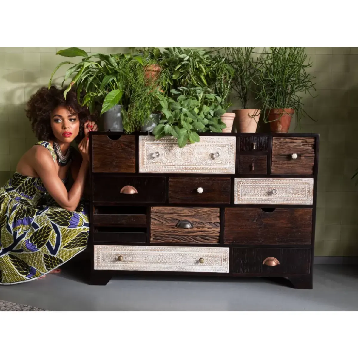 Online Kommode Finca 14 Schube Kommoden & Sideboards