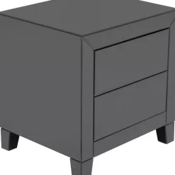 Online Kommode Klein Luxury Push 2 Schube Grau Kommoden & Sideboards