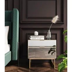 Best Kommode Klein Soran Gold 49X50Cm Kommoden & Sideboards
