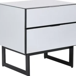 New Kommode Klein Soran Schwarz 49X50Cm Kommoden & Sideboards