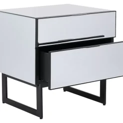 New Kommode Klein Soran Schwarz 49X50Cm Kommoden & Sideboards
