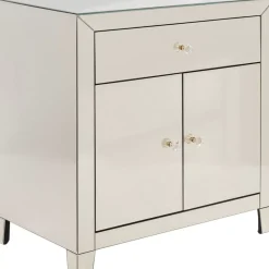Clearance Kommode Luxury Champagne 2-Turig 1 Schub Kommoden & Sideboards
