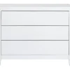 Discount Kommode Luxury Push 3 Schube Weiss Kommoden & Sideboards