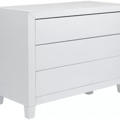Discount Kommode Luxury Push 3 Schube Weiss Kommoden & Sideboards