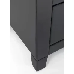 Hot Kommode Luxury Push 3 Schube Grau Kommoden & Sideboards