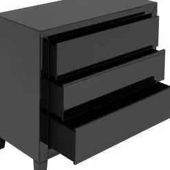 Hot Kommode Luxury Push 3 Schube Grau Kommoden & Sideboards