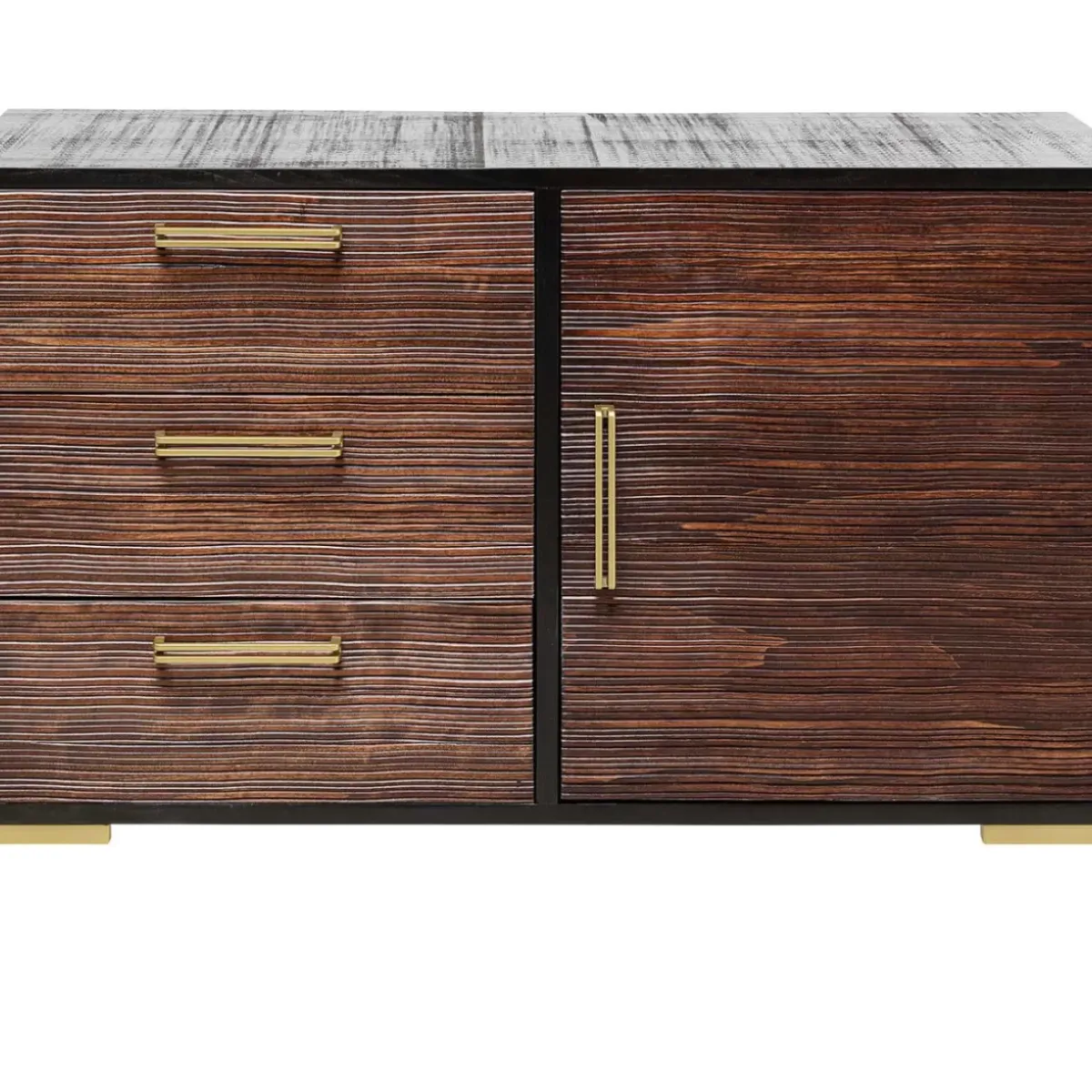 New Kommode Olbia Dunkel 110X62Cm Kommoden & Sideboards