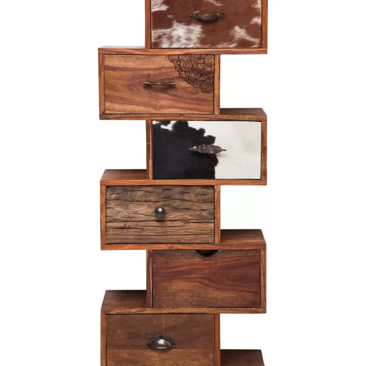 New Kommode Rodeo Zick Zack 6 Schube Kommoden & Sideboards