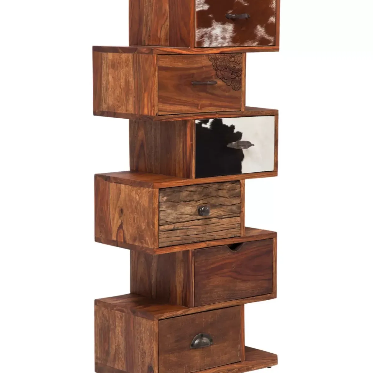 New Kommode Rodeo Zick Zack 6 Schube Kommoden & Sideboards