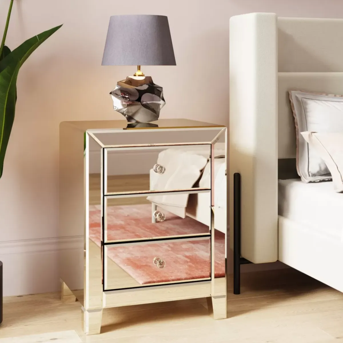 Outlet Kommode Schmal Luxury 3 Schube Kommoden & Sideboards