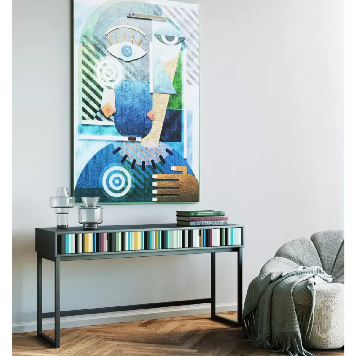 Konsole Concertina Colore 136X40Cm Kommoden & Sideboards