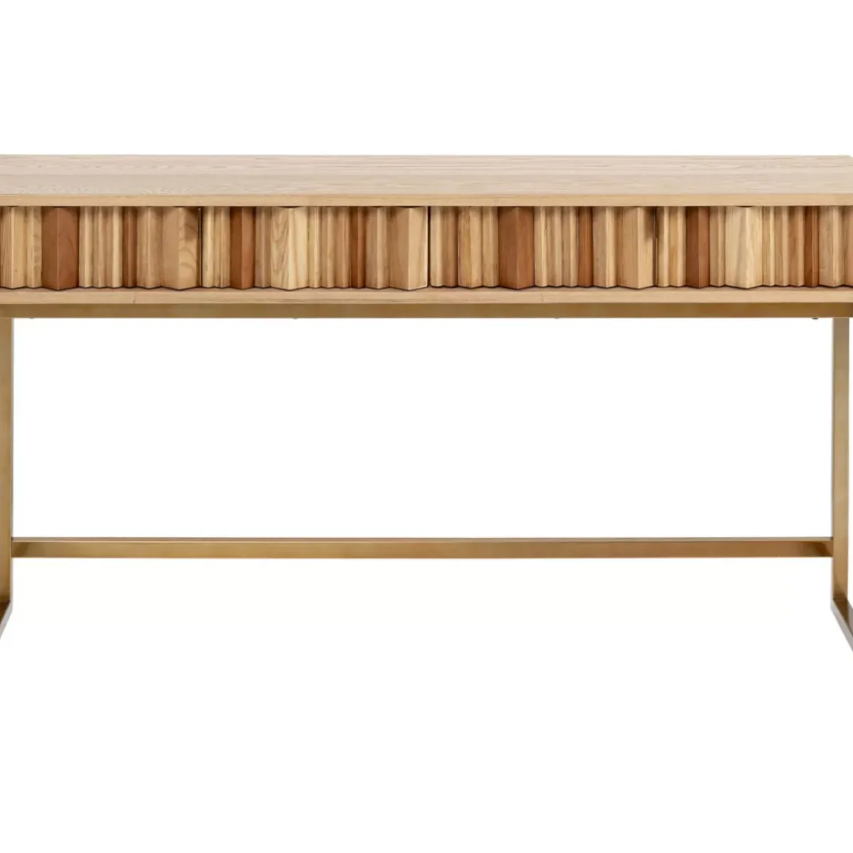 Outlet Konsole Concertina Natur 136X40Cm Kommoden & Sideboards