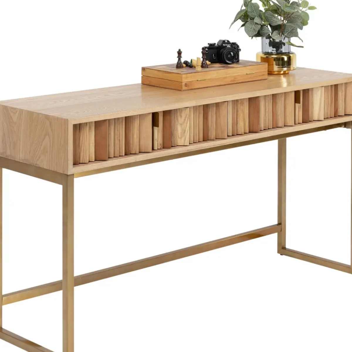 Outlet Konsole Concertina Natur 136X40Cm Kommoden & Sideboards