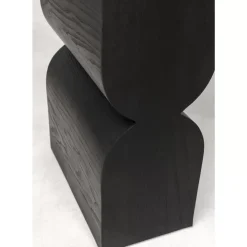 Outlet Konsole Curve Schwarz 120X76Cm Kommoden & Sideboards