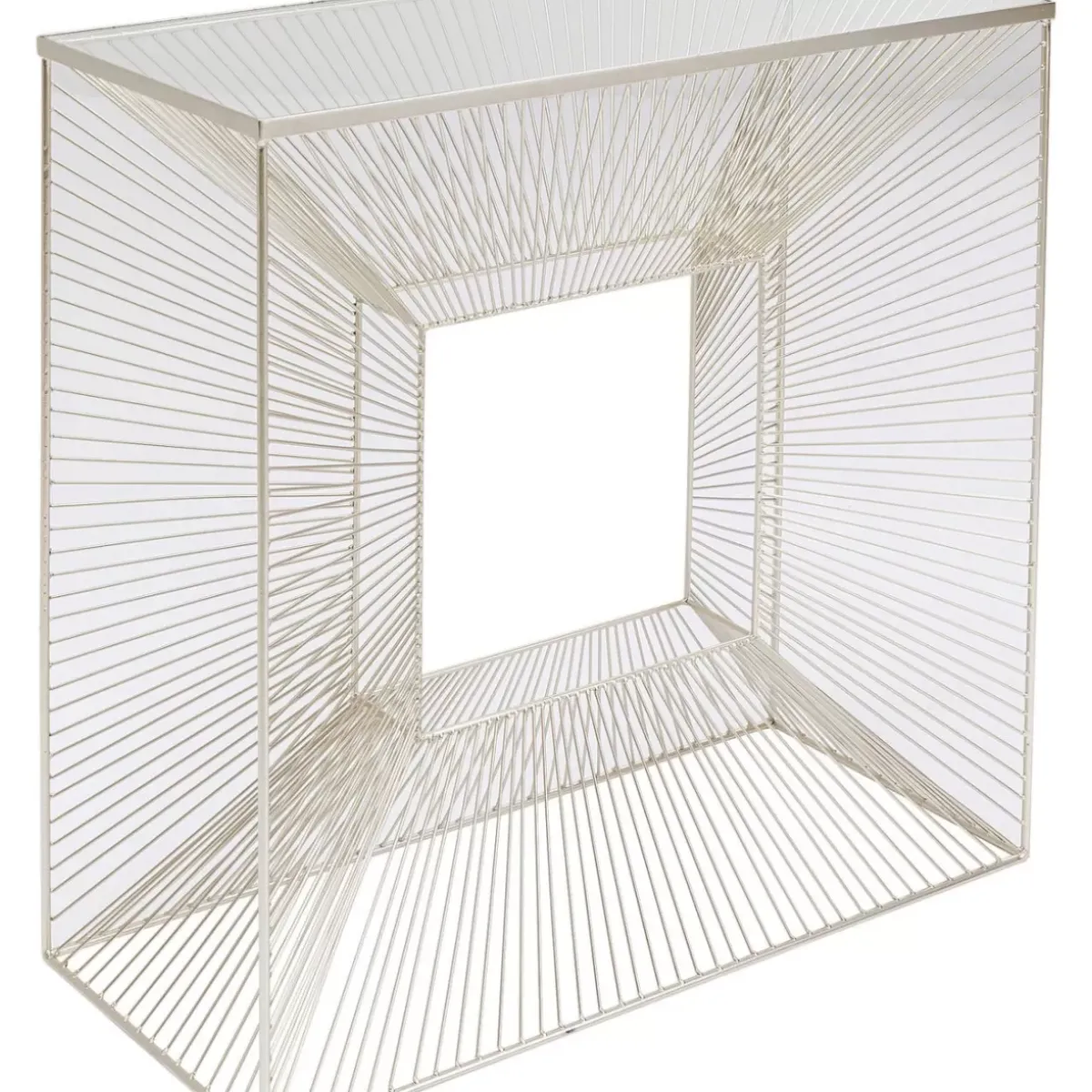 Best Konsole Dimension Champagner 81X81Cm Kommoden & Sideboards