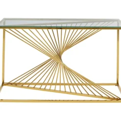Discount Konsole Laser Gold 120X40 Kommoden & Sideboards