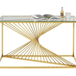 Discount Konsole Laser Gold 120X40 Kommoden & Sideboards