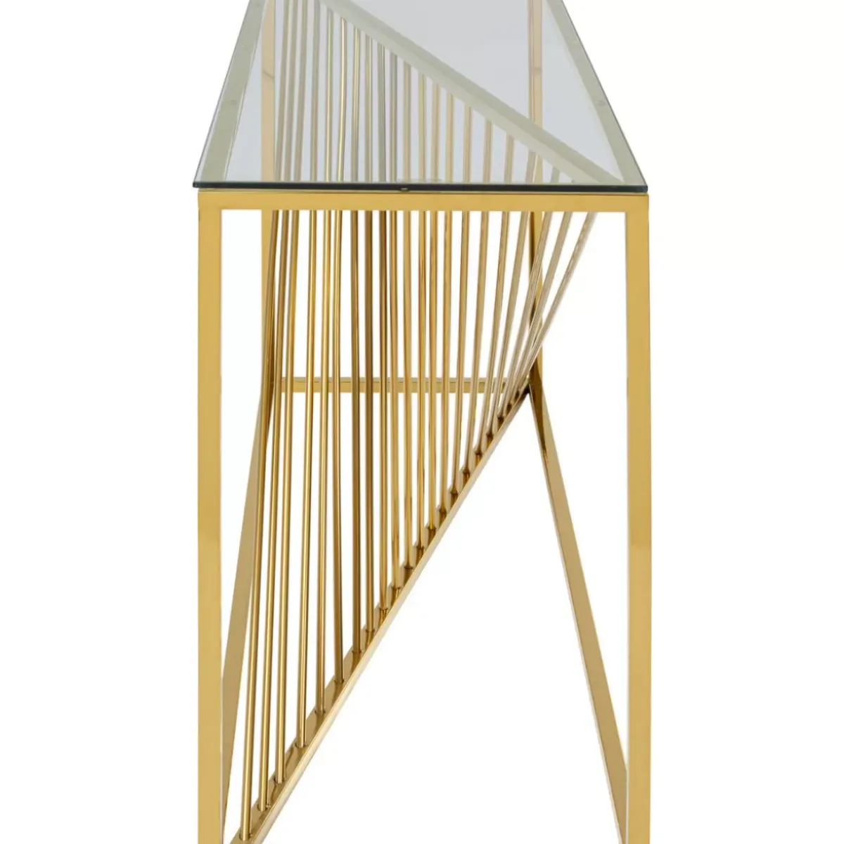 Discount Konsole Laser Gold 120X40 Kommoden & Sideboards