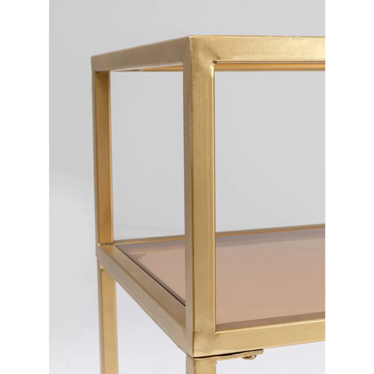 Clearance Konsole Loft Gold 85X80Cm Kommoden & Sideboards