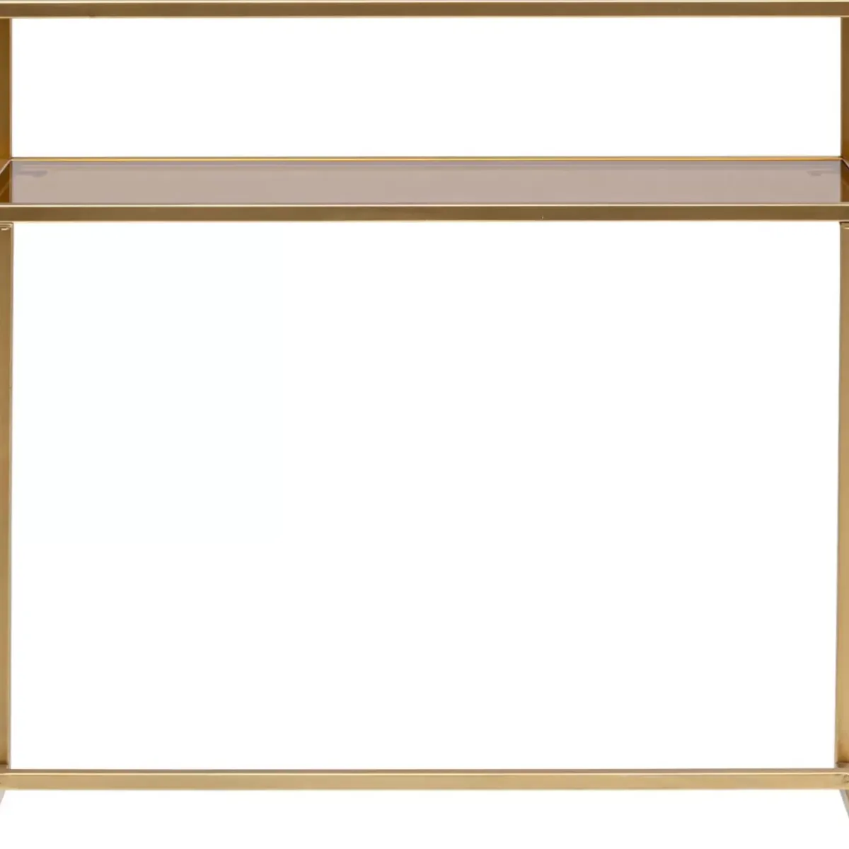 Clearance Konsole Loft Gold 85X80Cm Kommoden & Sideboards