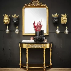 Sale Konsole Lv Gold-Schwarz Kommoden & Sideboards