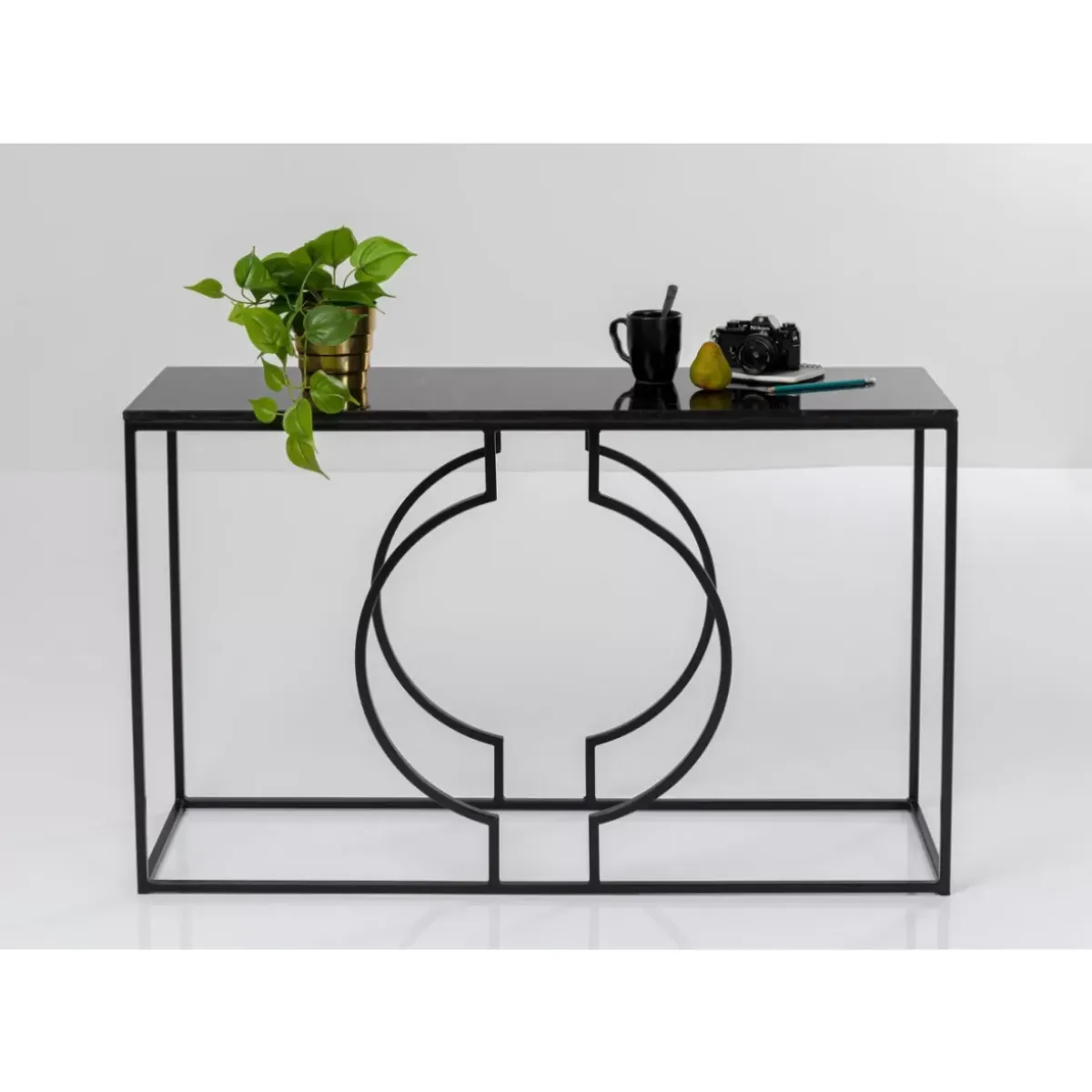 Konsole Miami Loft Schwarz 120X75Cm Kommoden & Sideboards