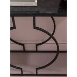 Konsole Miami Loft Schwarz 120X75Cm Kommoden & Sideboards