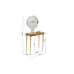 Hot Konsole Mit Spiegel Curve Art 153X70 Kommoden & Sideboards