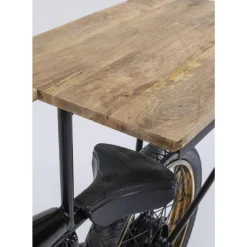 Outlet Konsole Motorbike Schwarz Kommoden & Sideboards