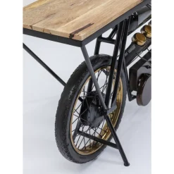 Outlet Konsole Motorbike Schwarz Kommoden & Sideboards