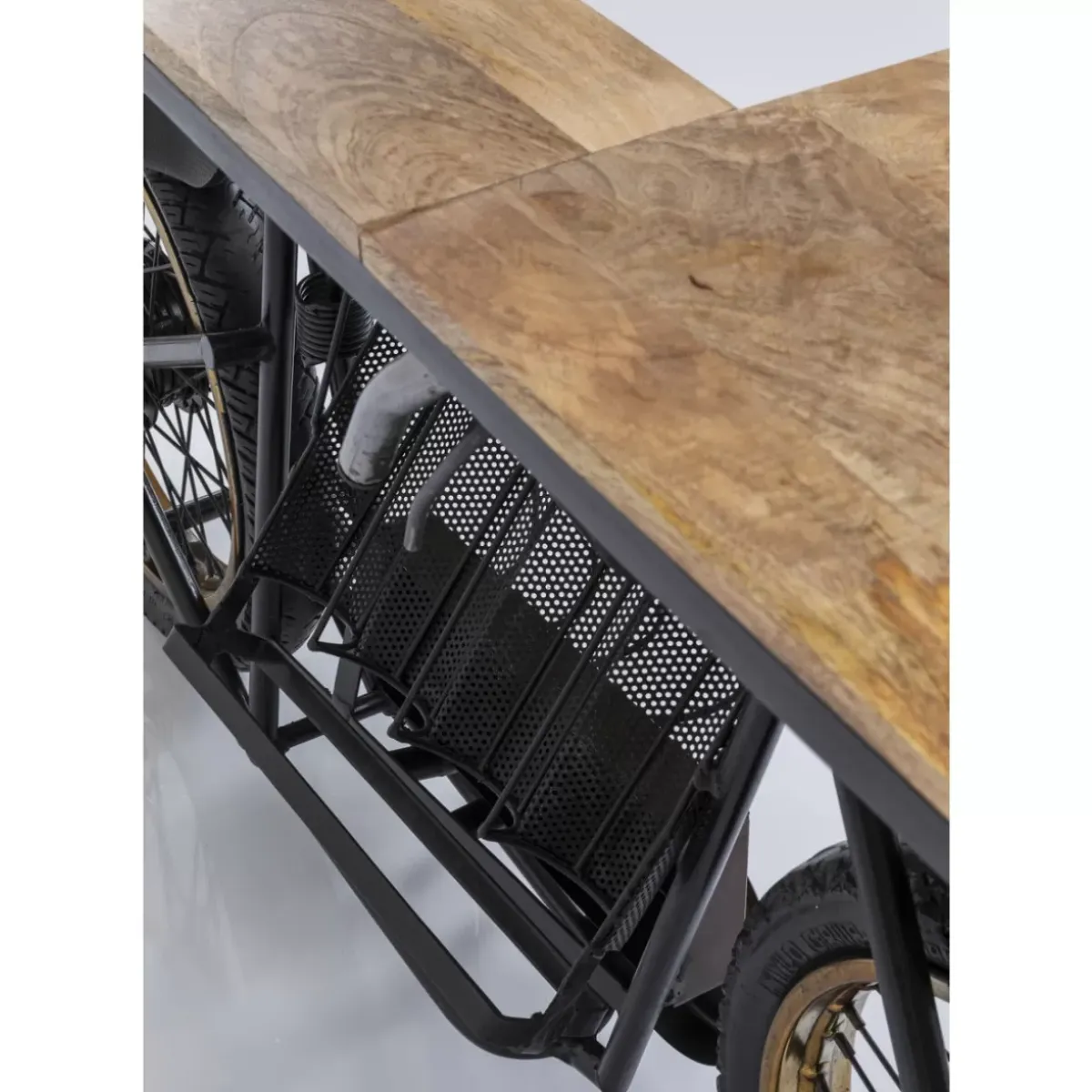 Outlet Konsole Motorbike Schwarz Kommoden & Sideboards