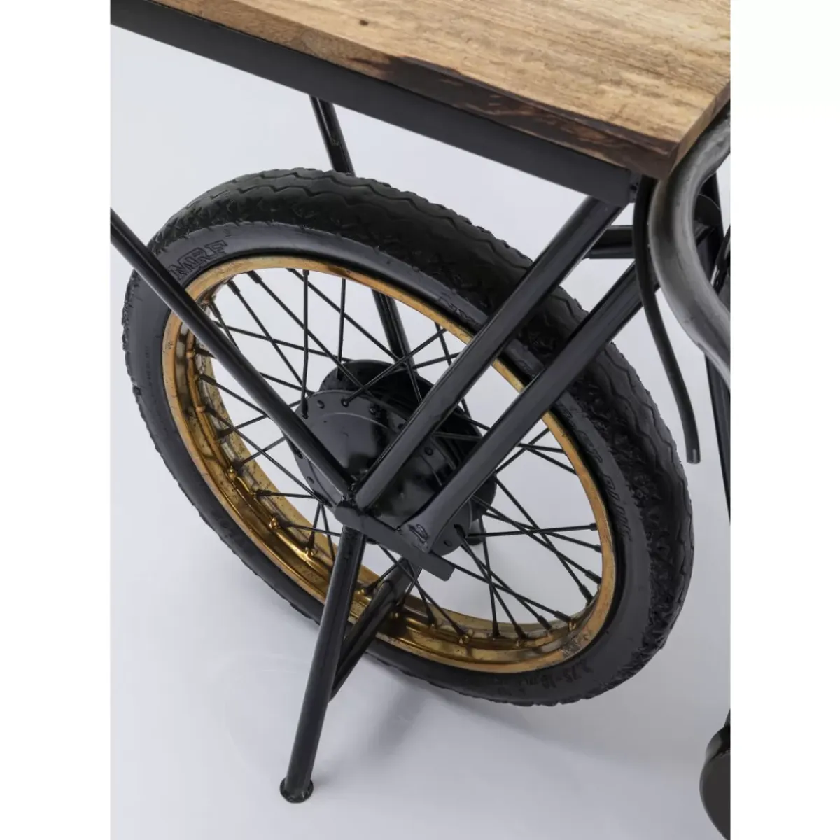 Outlet Konsole Motorbike Schwarz Kommoden & Sideboards