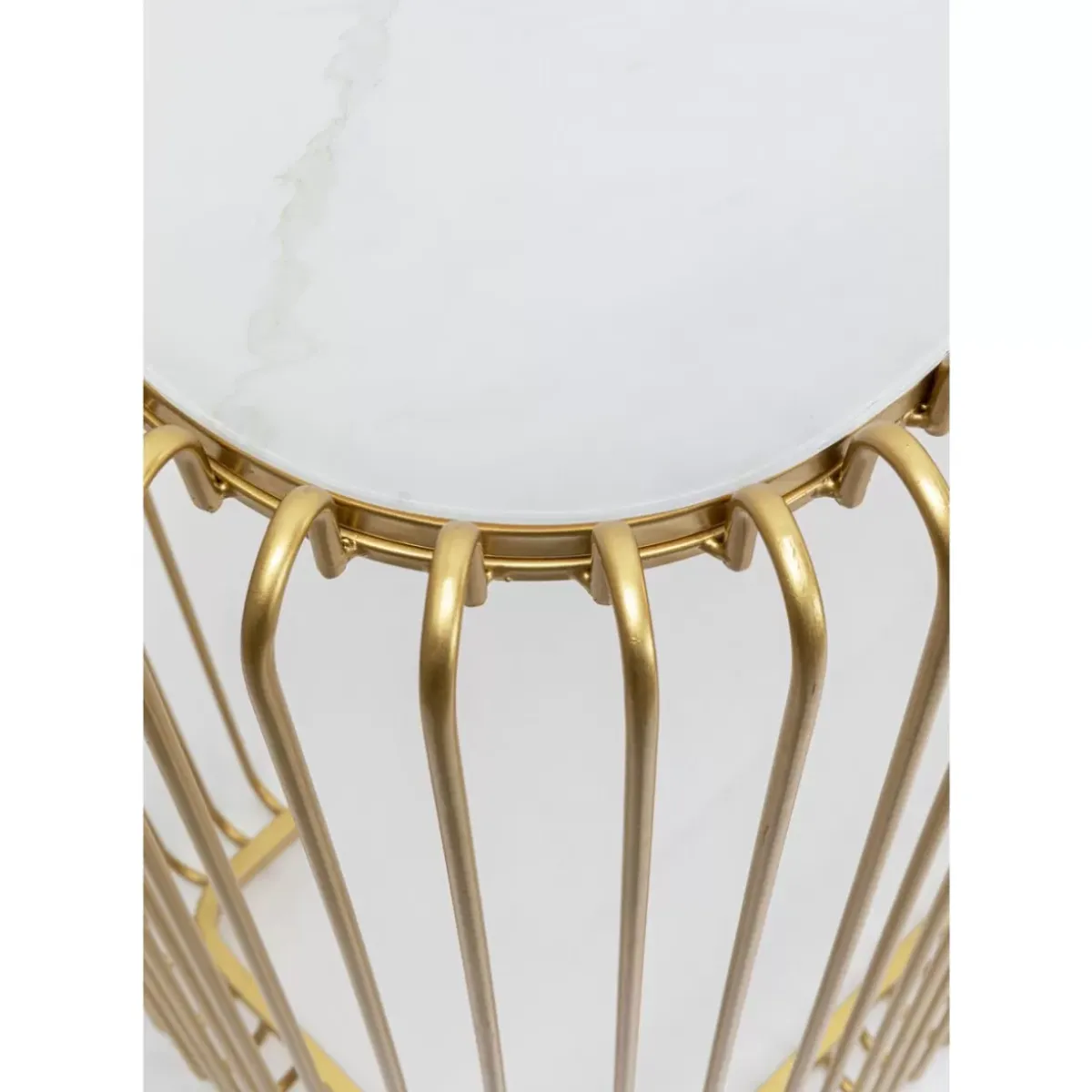 Online Konsole Wire Glas Marble Gold 142X89Cm Kommoden & Sideboards