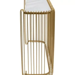 Online Konsole Wire Glas Marble Gold 142X89Cm Kommoden & Sideboards